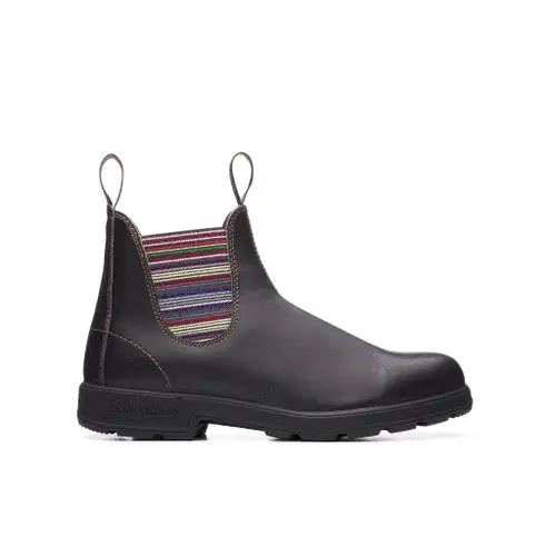 Blundstone 1409 Originals Stout Brown Striped Elastic - Image 5