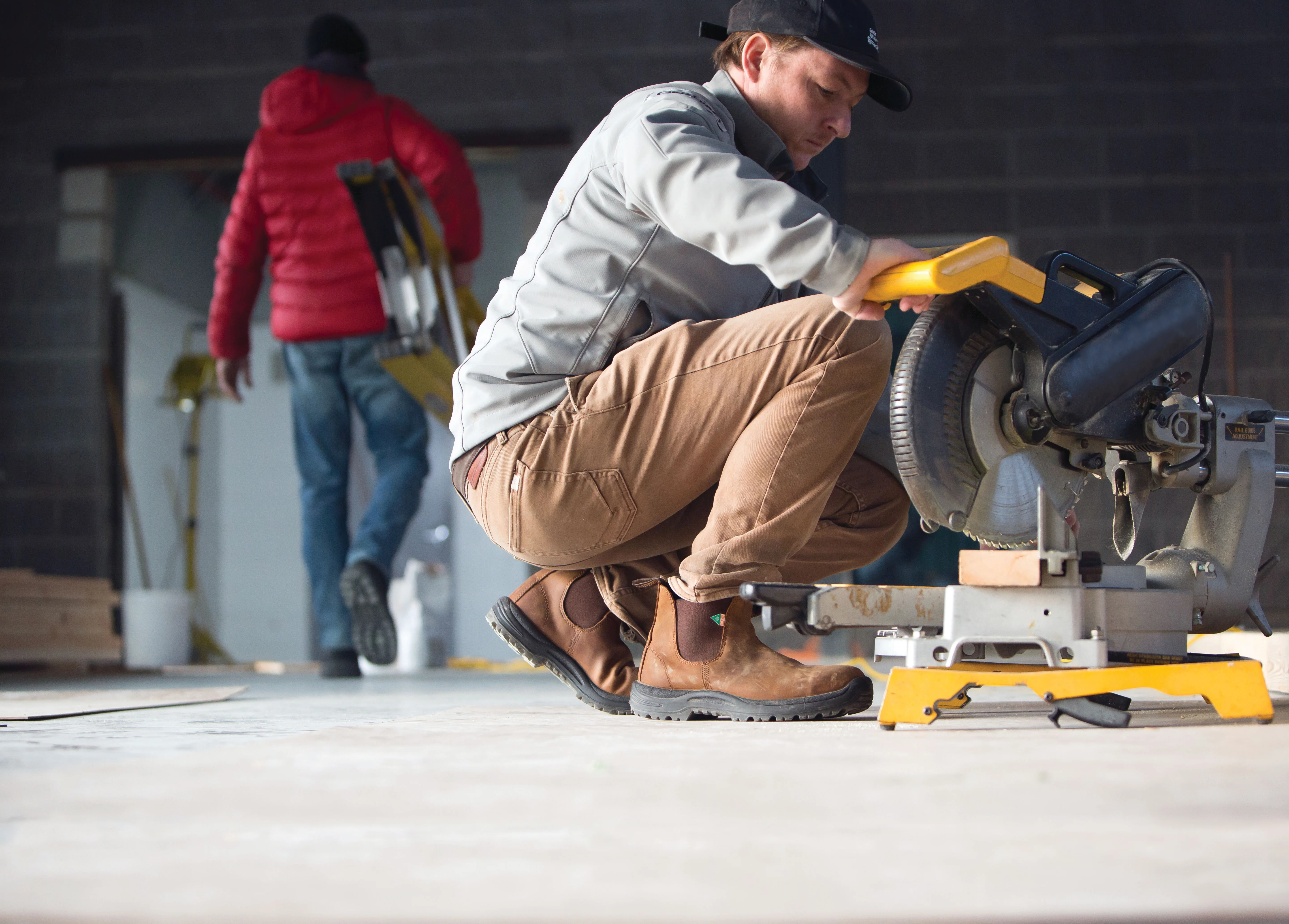 Blundstone 164 Work & Safety Boot Saddle Brown - Image 6