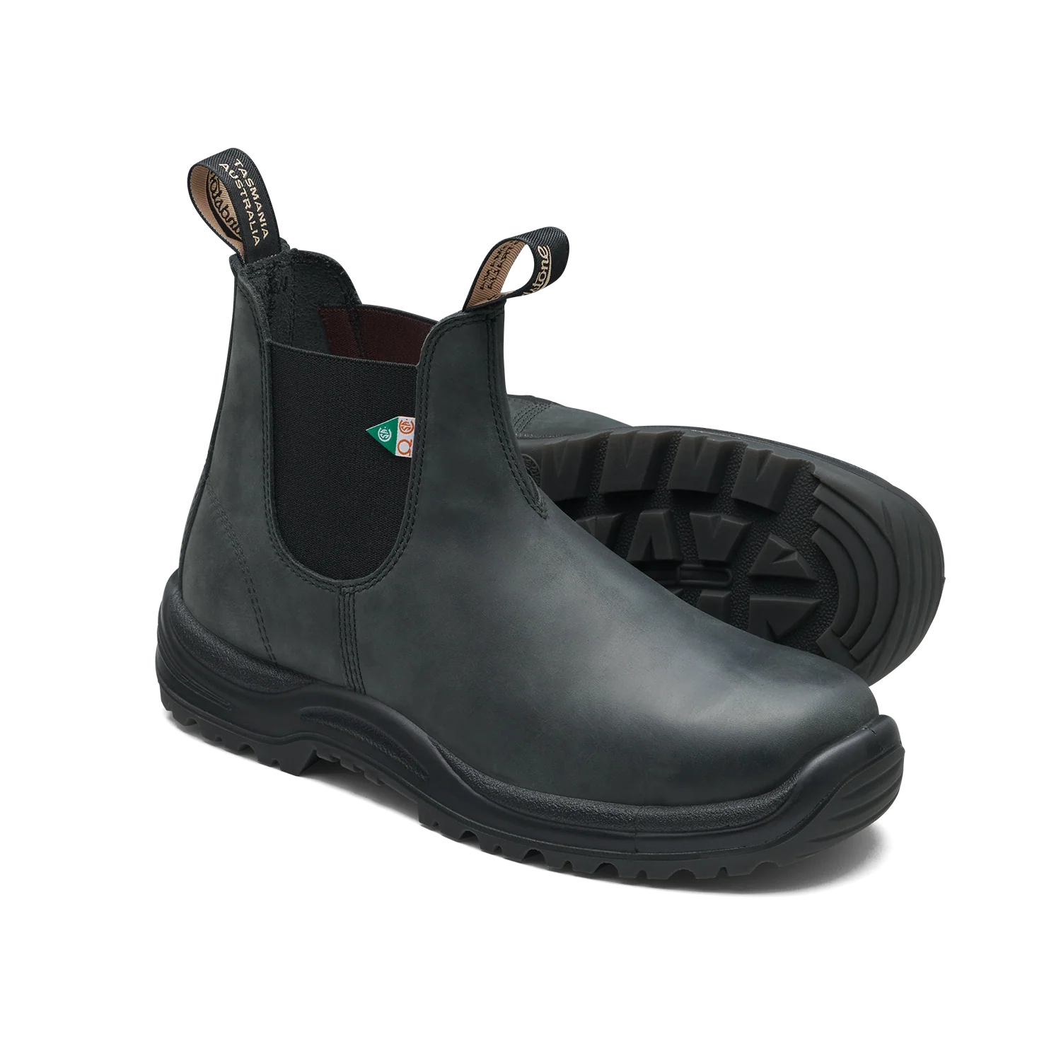 Blundstone 181 Work & Safety Boot Waxy Rustic Black - Image 4