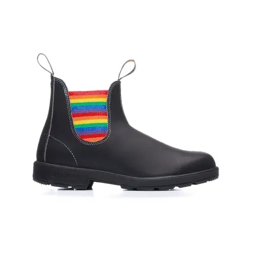 Blundstone 2105 Originals Black with Rainbow Elastic and Contrast Stitching - Image 6