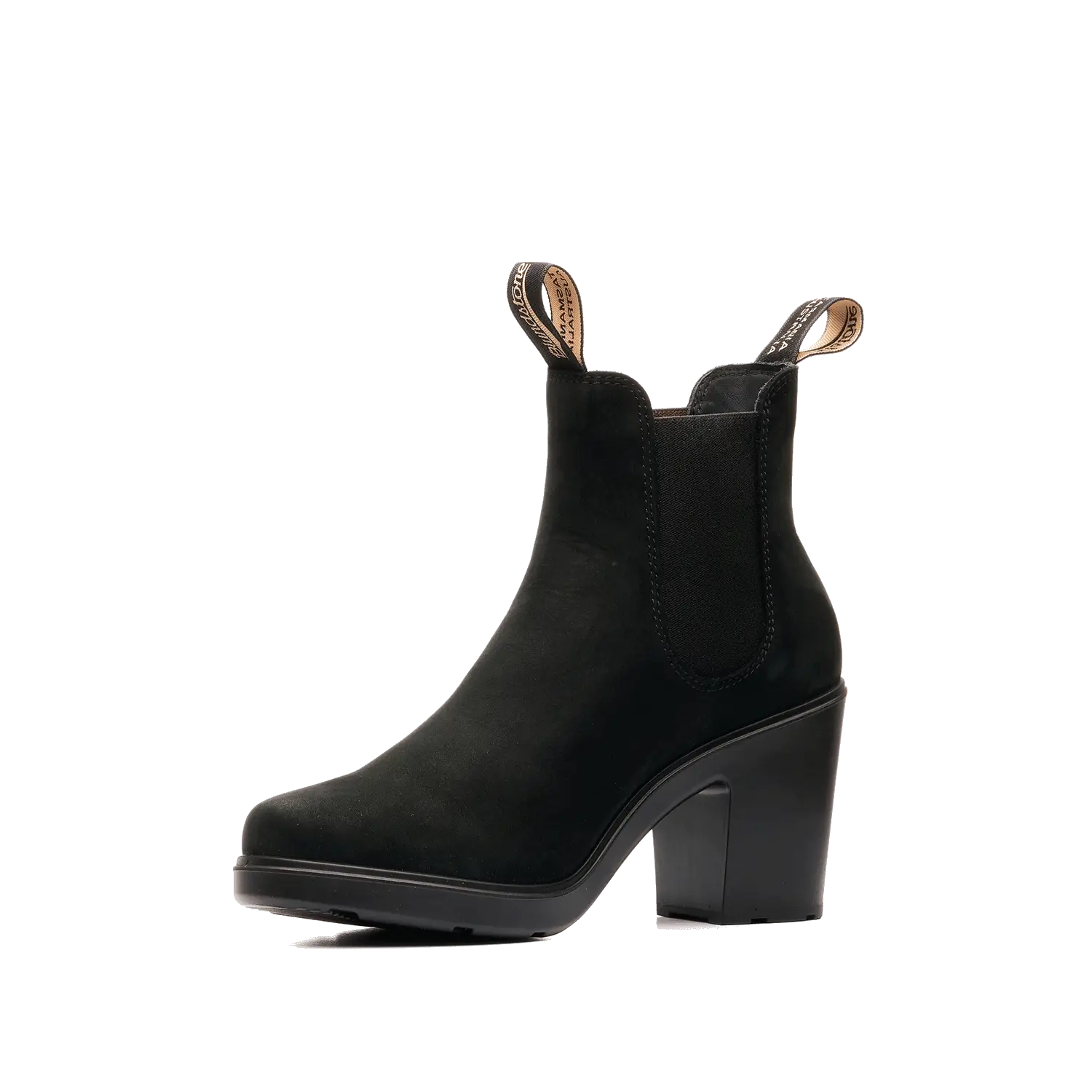 Blundstone 2460 Women's Series High Heel Black Nubuck - Image 4