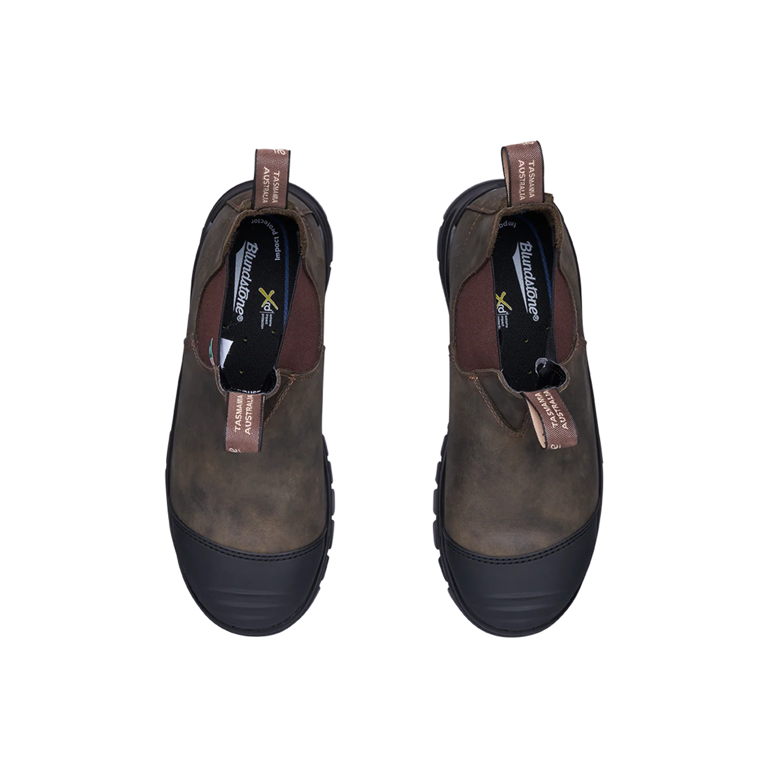 Blundstone #962 Work & Safety Boot XFR Waxy Rustic Brown - Image 4