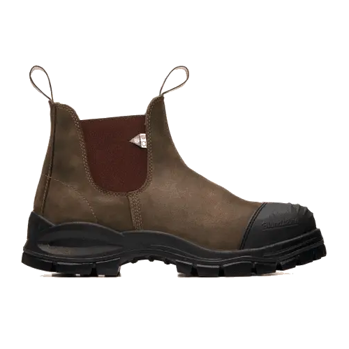 Blundstone #962 Work & Safety Boot XFR Waxy Rustic Brown - Image 7