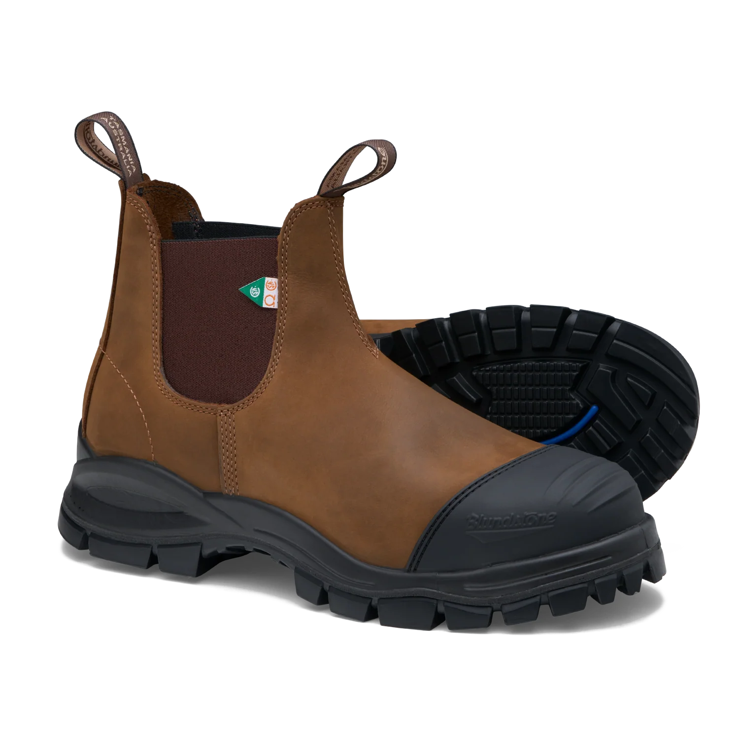 Blundstone #969 Work & Safety Boot XFR Saddle Brown - Image 3