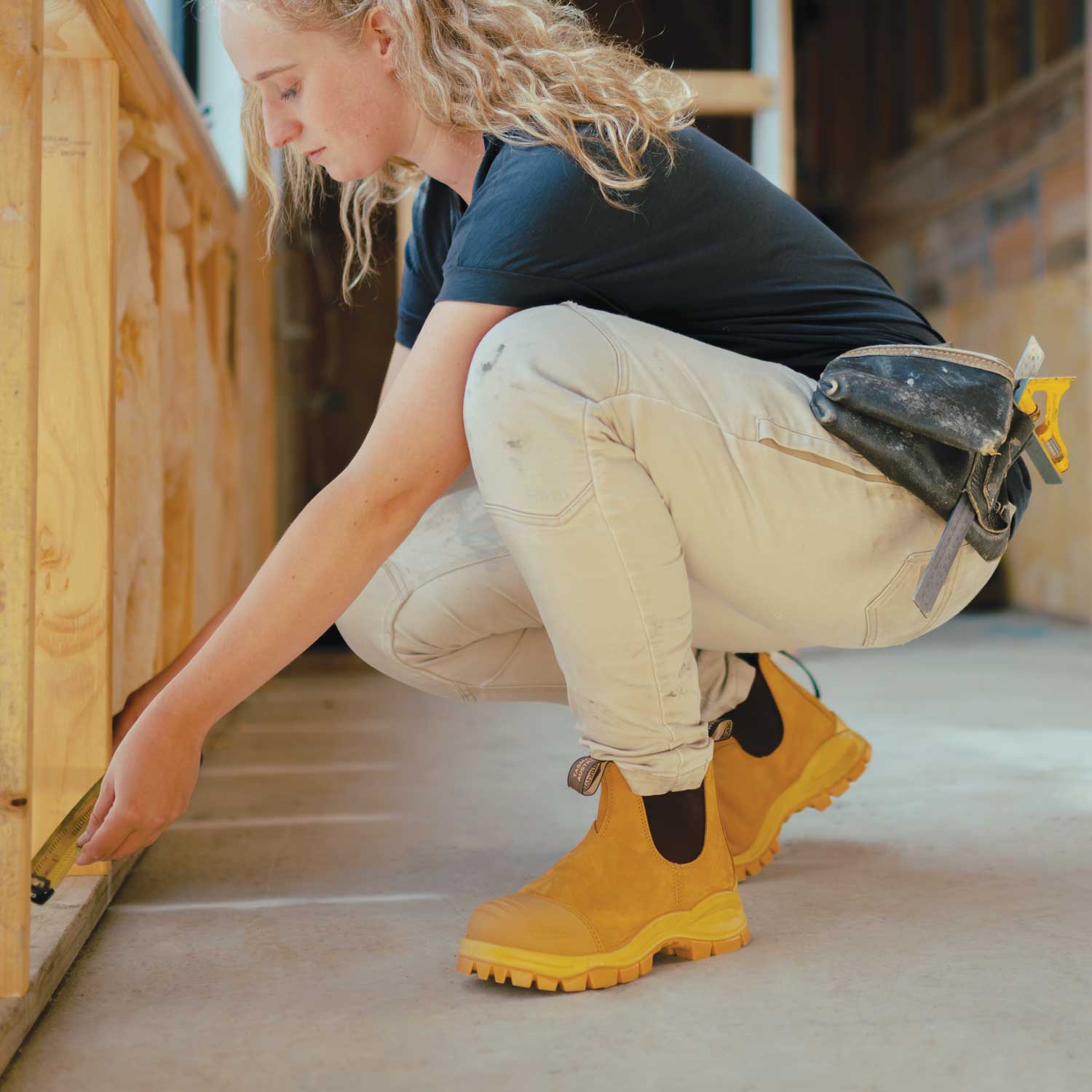 Blundstone 960 Work & Safety Boot XFR Wheat - Image 6