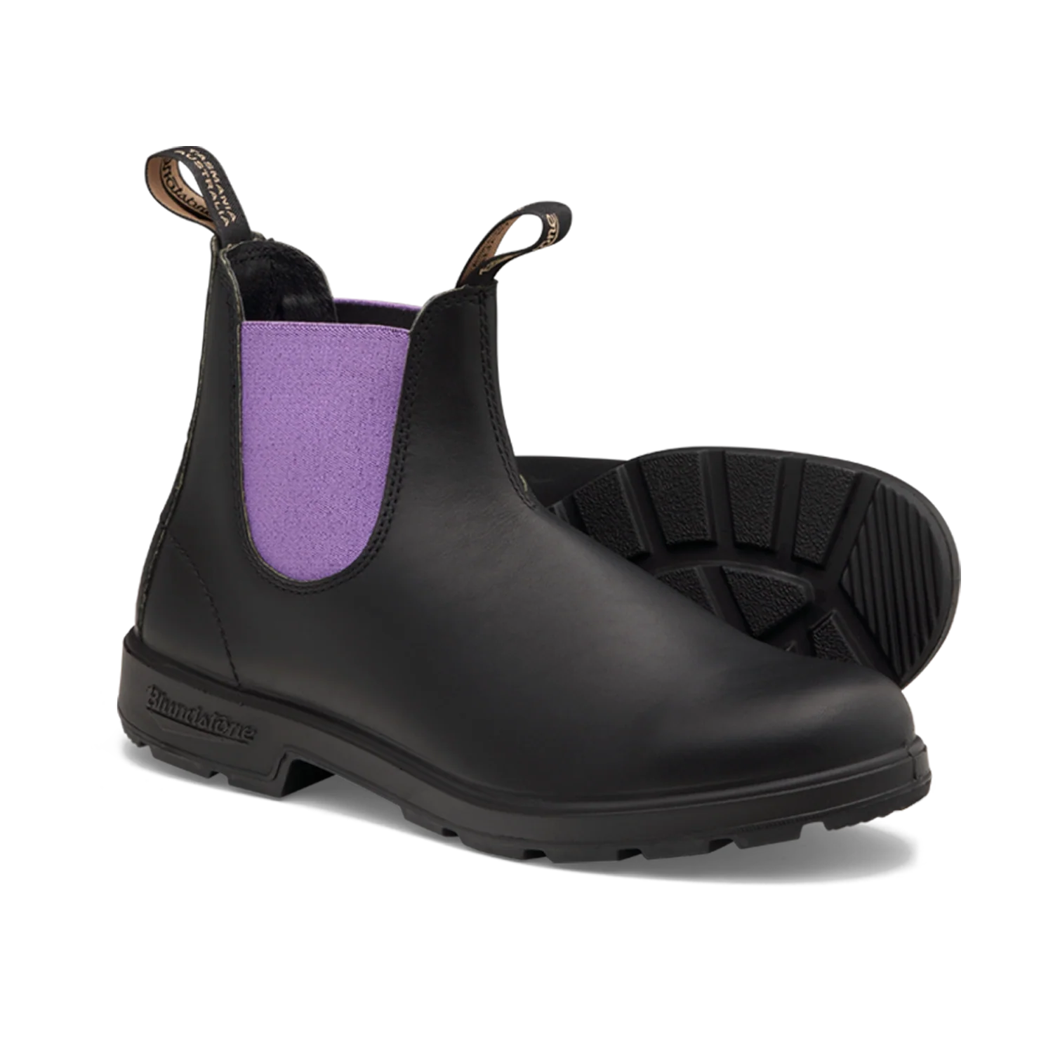 Blundstone 2303 - Originals Black Chelsea with Lavender Elastic - Image 3